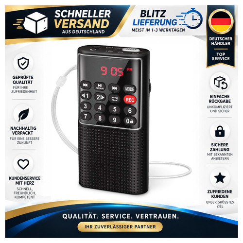 Prunus 328 taschenradio - j-328,