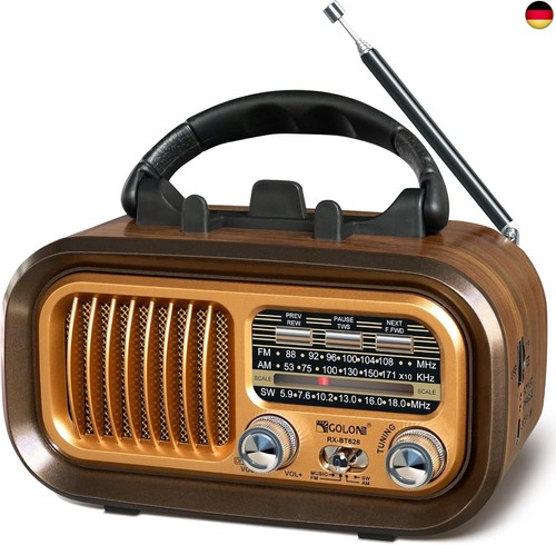 Retro radio klein - radio, mit