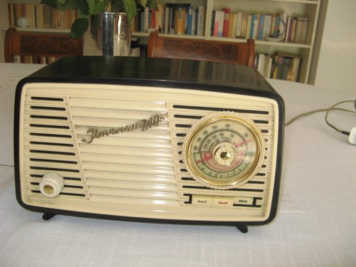 Kleines röhrenradio ilmenau - röhrenradio,