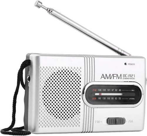 Tragbares radio klein - am/fm,