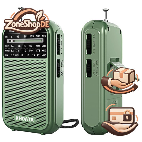 Xhdata d220 radio klein - xhdata, am