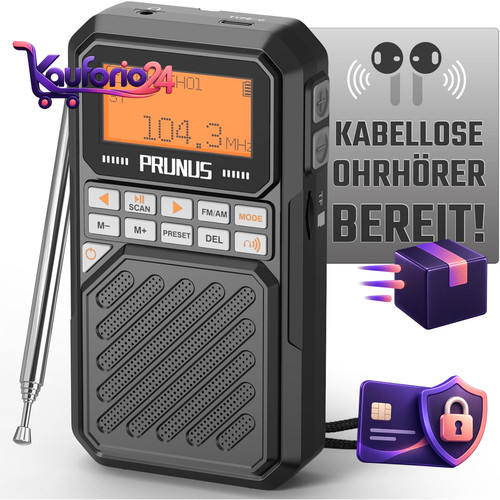 Kleines radio ukw - am/fm/ukw, mit