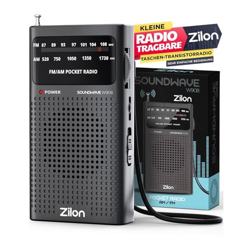 Tragbares kleines radio - kleines,