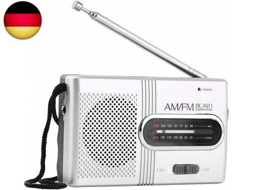 Tragbares radio band am fm - tragbares, 2