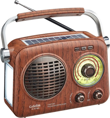 Tragbares radio retro fm - radio,