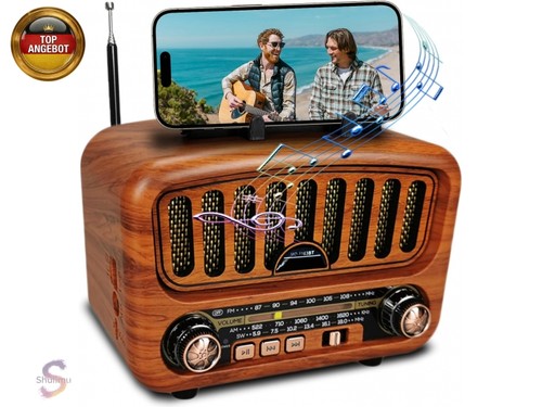 Retro radio mit - mit, bluetooth