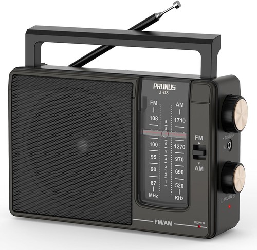 Prunus tragbares radio fm - j-03,