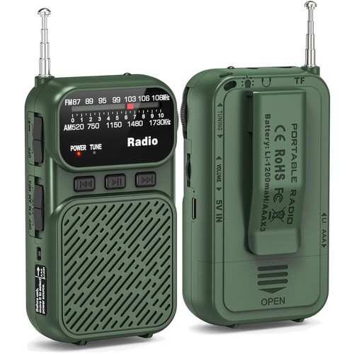 Mini radio batteriebetrieben - radio,