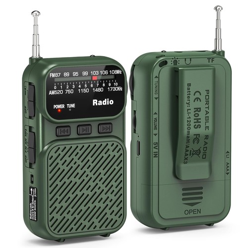 Mini radio batteriebetrieben - radio,