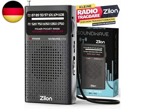Tragbares kleines radio - kleines,
